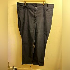 24 Lane Bryant black work pants